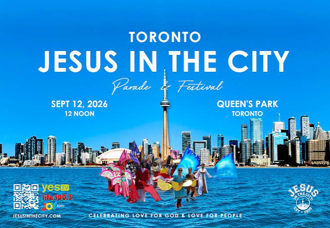 매년마다 실시하는 대축제 : JESUS IN THE CITY ! September 12, 2026